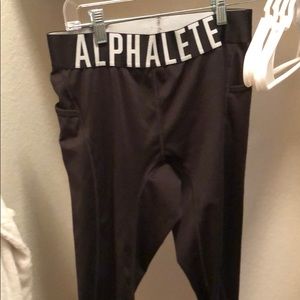 Alphalete compression pants